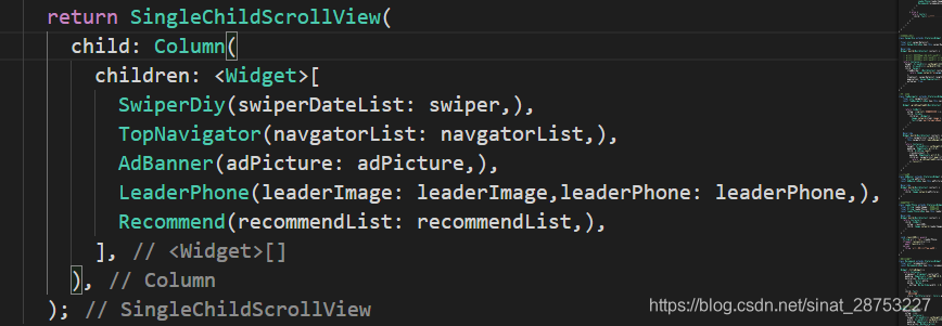 在外层添加SingleChildScrollView