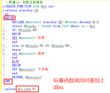SQL Server自定义函数的使用_sqlserver调用自定义函数-CSDN博客