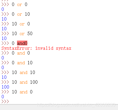 python里面and和or用法_python and or用法-CSDN博客