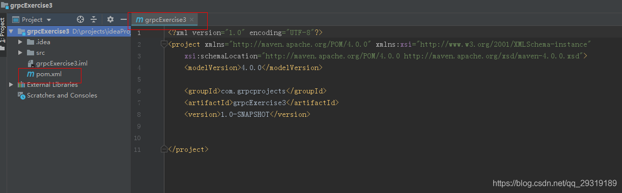 IDEA java开发 grpc框架的服务端和客户端--helloworld实例_grpc java intellij-CSDN博客