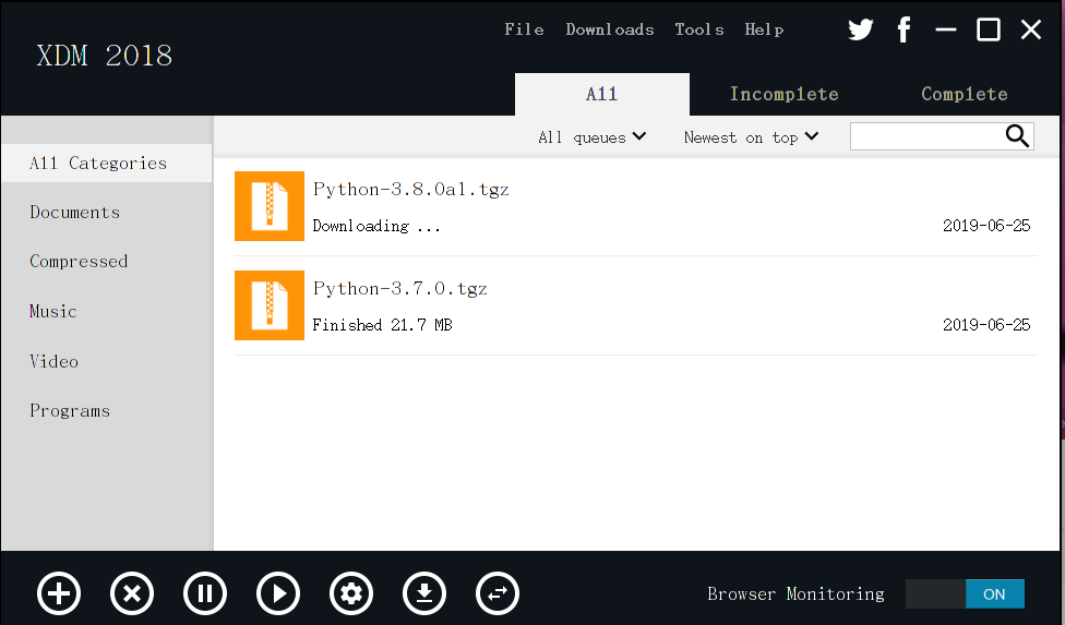 Ubuntu 16.04 LTS安装XDM下载神器