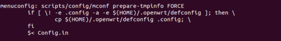 OpenWrt make menuconfig 构建过程「建议收藏」