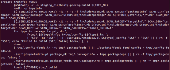 OpenWrt make menuconfig 构建过程「建议收藏」