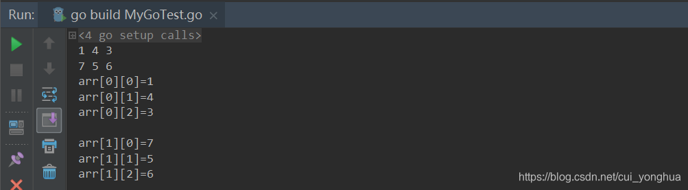 用Go语言实现 二维数组的2种遍历方式 以及一个完美案例 (Golang经典编程案例)_for i, cmdv2 = range ...