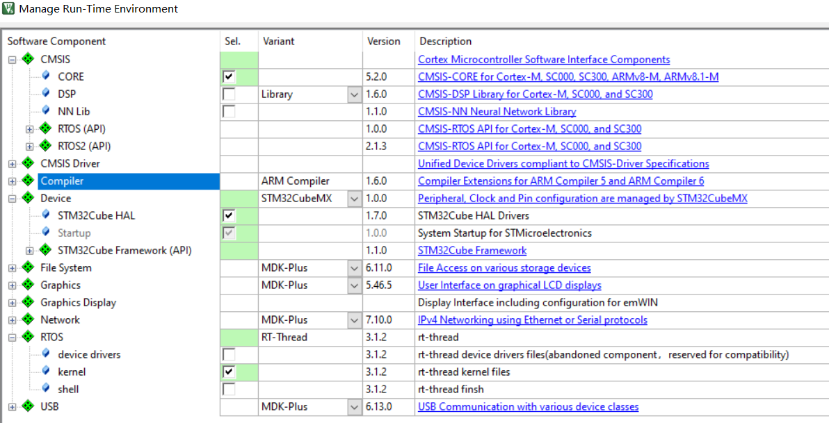 Manage Run-Time Environment