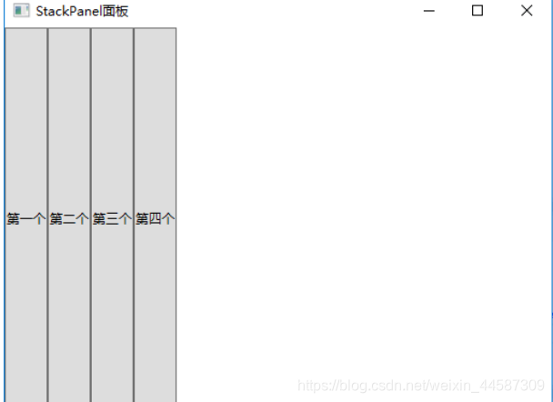 布局之StackPanel面板_我村最靓的那条仔的博客-CSDN博客_stackpanel