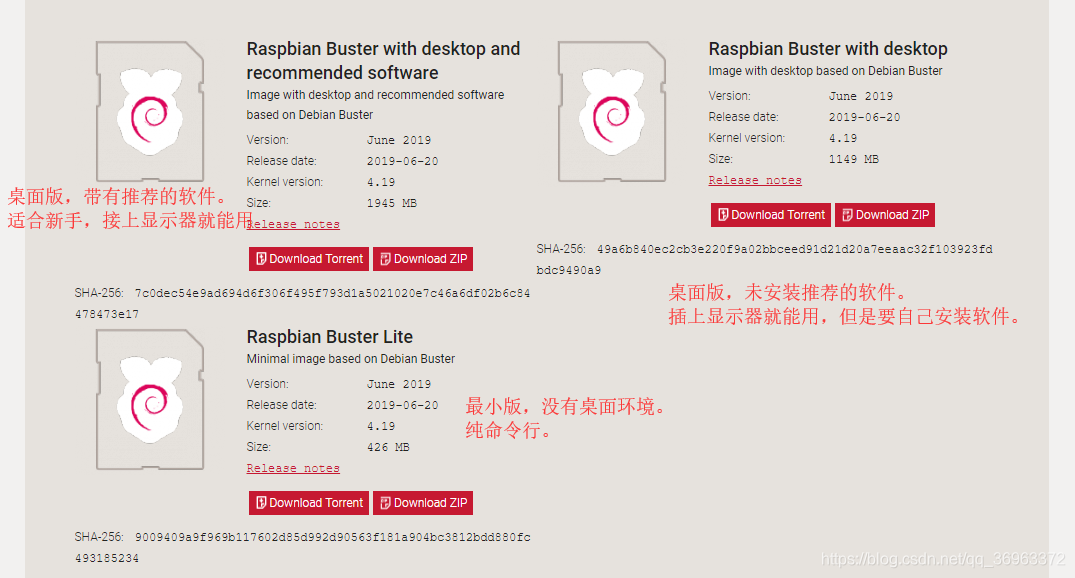 下载Raspbian