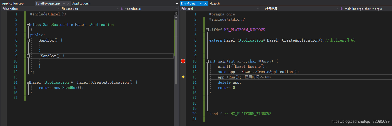 Hazel Engine Ui Hazel Engine learning 1-- Entry Point-CSDN博客