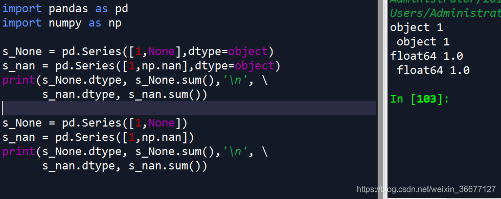 一次性搞懂各种空值none Null Null Nan B U Python 数据库 Linux 用户mycyy Csdn博客