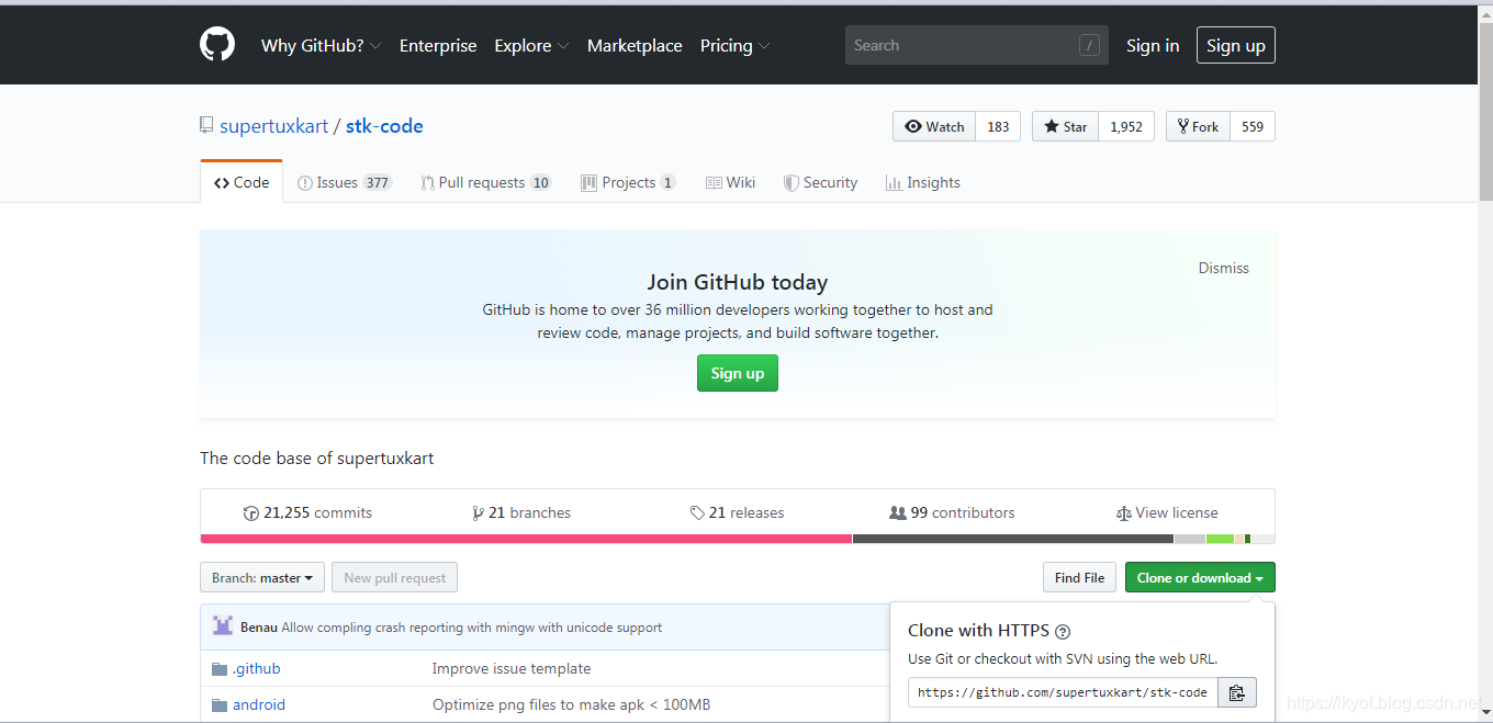 Figure 6 GitHub project addresses Copy