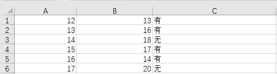 Excel中如何检测B列的数据是否在A列中存在