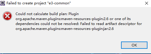could not get resource 'https: maven2 com github ... 【Java】- 未能读取org.apache.maven.plugins:maven resources plugin:jar:2.6_未解析 ...