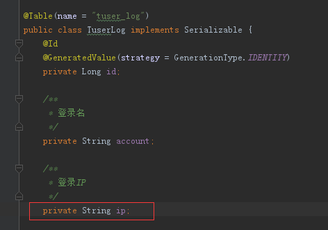 解决：com.mysql.jdbc.MysqlDataTruncation: Data truncation: Data too long for column ‘ip‘ at row 1