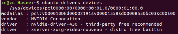 ubuntu-drivers devices