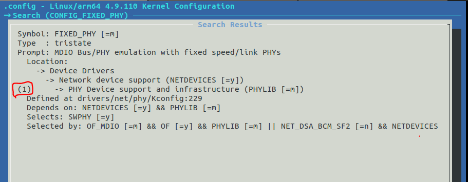 make menuconfig 使用技巧