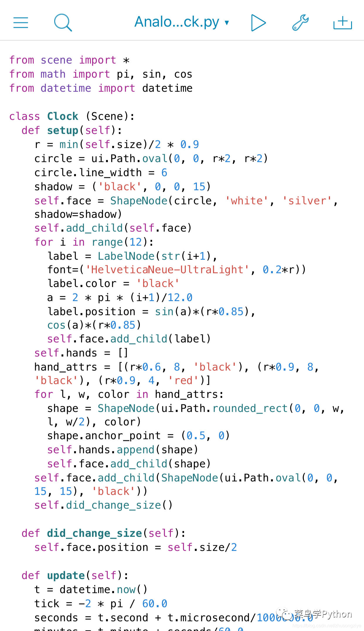 一个随时随地写Python代码的神器 Pythonista-CSDN博客