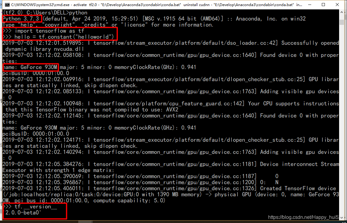 ImportError: DLL load failed 高效解决方法 Win10+Python3.7+Anaconda2019.03 ...