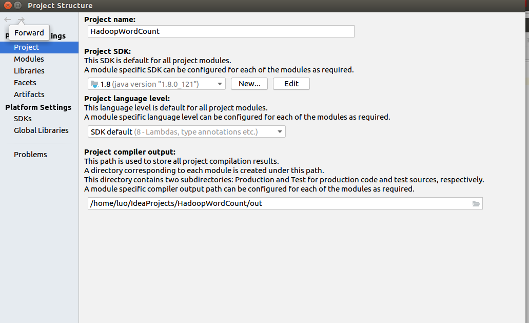 Ubuntu16 Intellij IDEA hadoop CSDN 