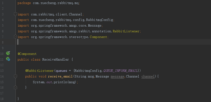 Listener method could not be invoked with the incoming message和 Cannot convert from [java.lang.Strin