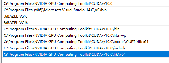 win10+tensorflow1.14+cuda10安装踩坑