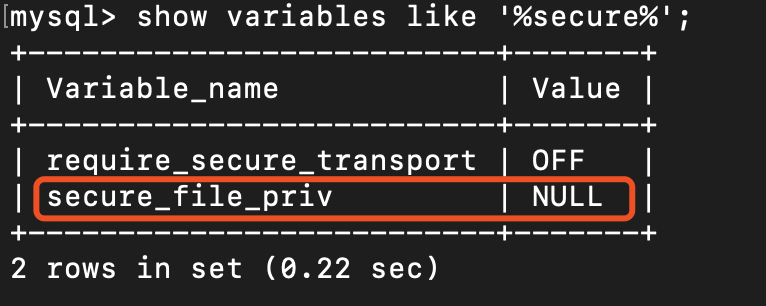 mysql mac terminal commands secure installation