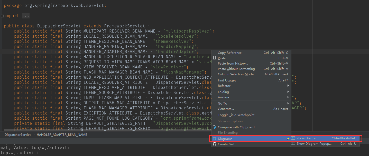 Intellij Idea查看类的继承关系图形 养只狗名叫猫 程序员宅基地 程序员宅基地