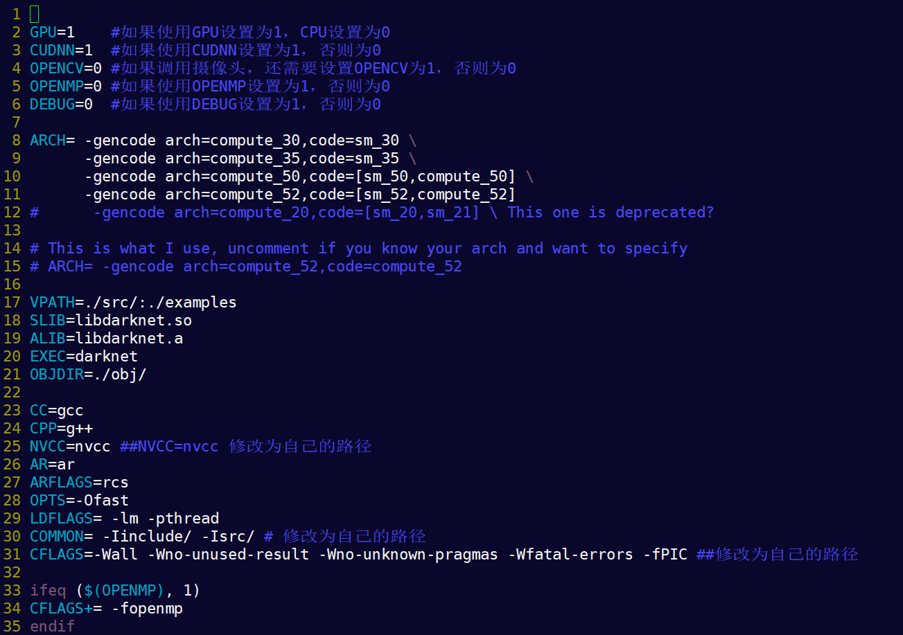 Darknet框架1:YOLOV3-Darknet环境搭建+训练COCO数据集了解!_yolov3安装darknet-CSDN博客