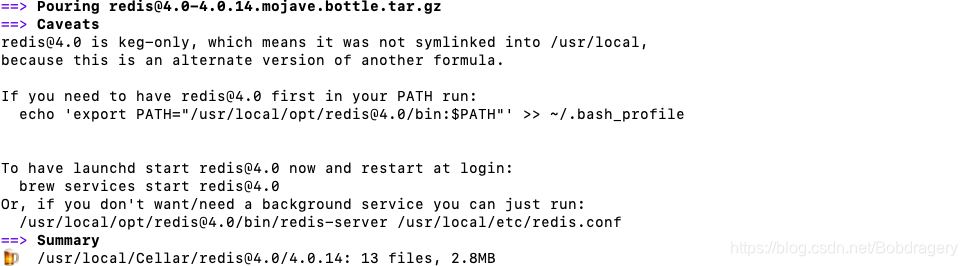 Brew redis start up page Brew redis start up page