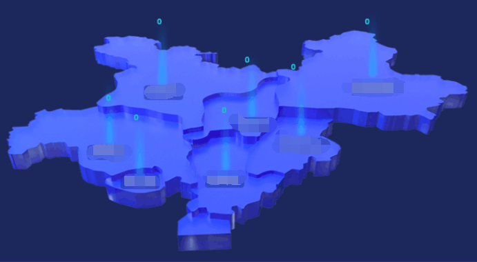 echarts地图区域 颜色图片