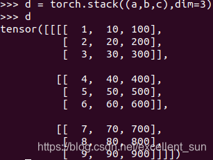 torch.stack(), torch.cat()用法详解-CSDN博客