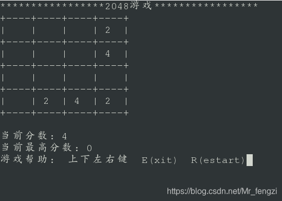利用Python编写2048游戏小项目_return not any()-CSDN博客