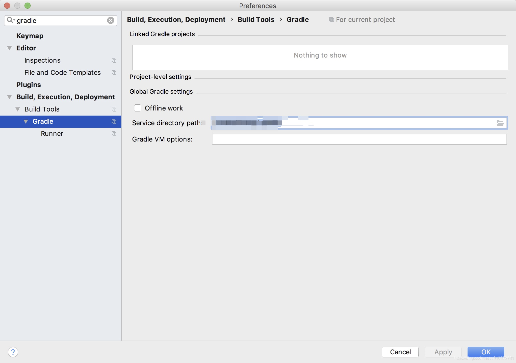 idea 报错 the specified gradle distribution 'https: ... IntelliJ下gradle location is incorrect问题_idea gradle location is ...