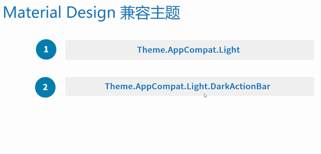 Material Design Toolbar