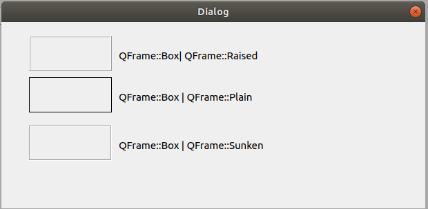 Qt SetFrameStyle-CSDN博客