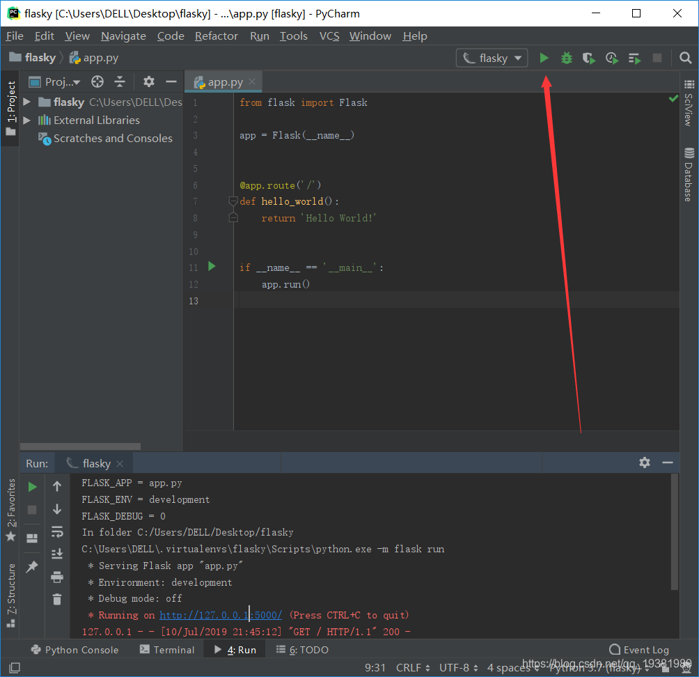 Windows如何安装flask虚拟环境以及配置pycharm-CSDN博客