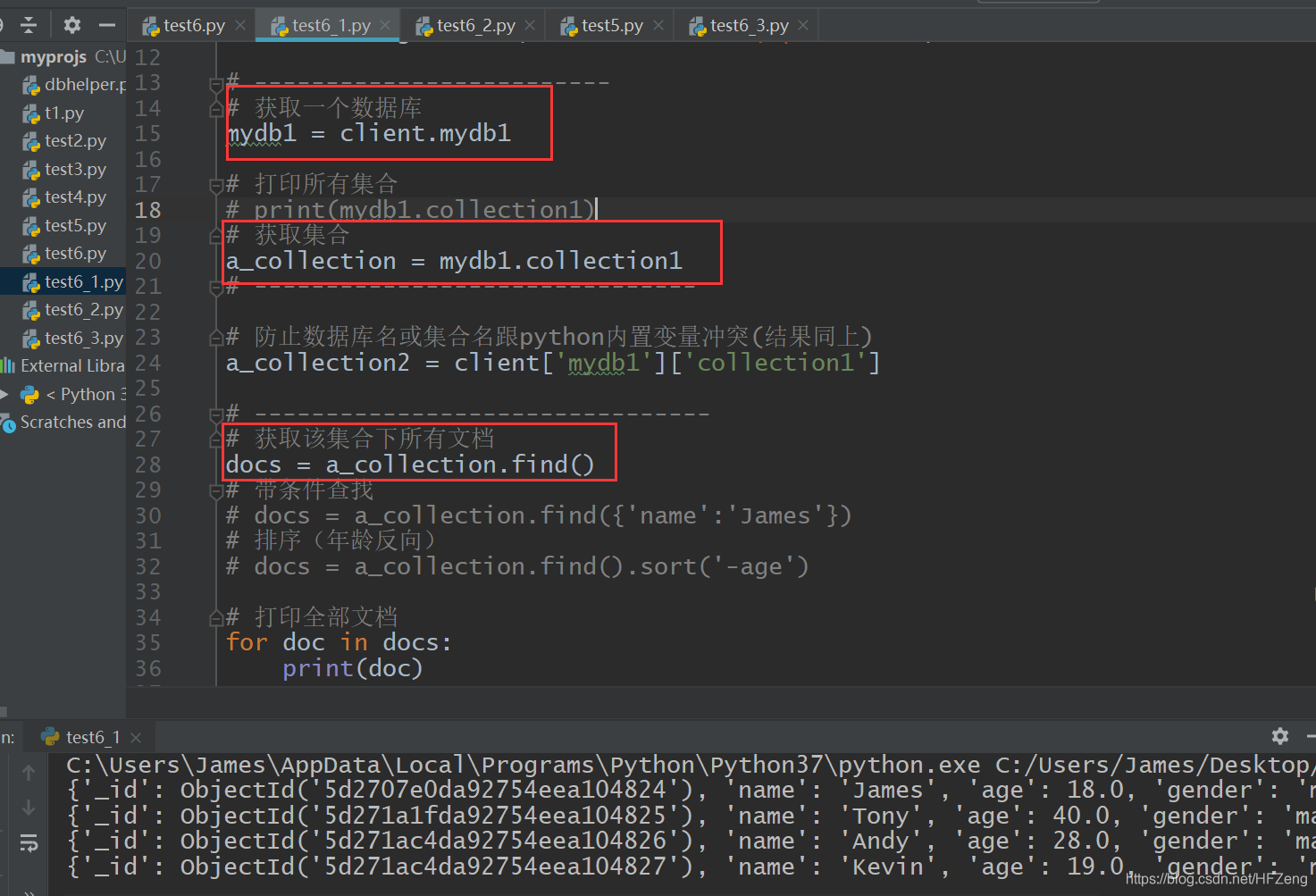 【MongoDB】Python安装和使用MongoDB_https://blog.csdn.net/hfzeng/article ...