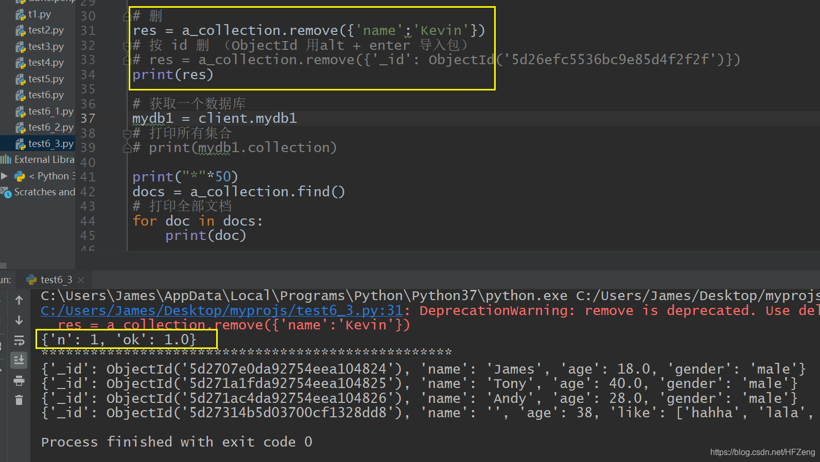 【MongoDB】Python安装和使用MongoDB_https://blog.csdn.net/hfzeng/article ...