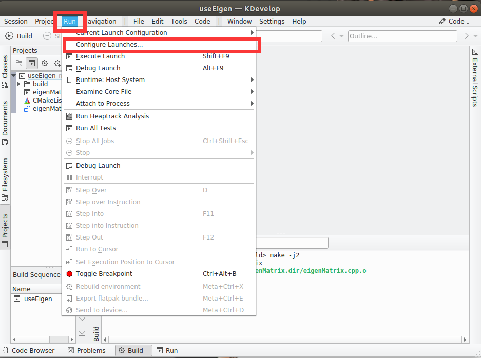 Ubuntu下安装、新建、导入kdevelop_kdevelop官网CSDN博客