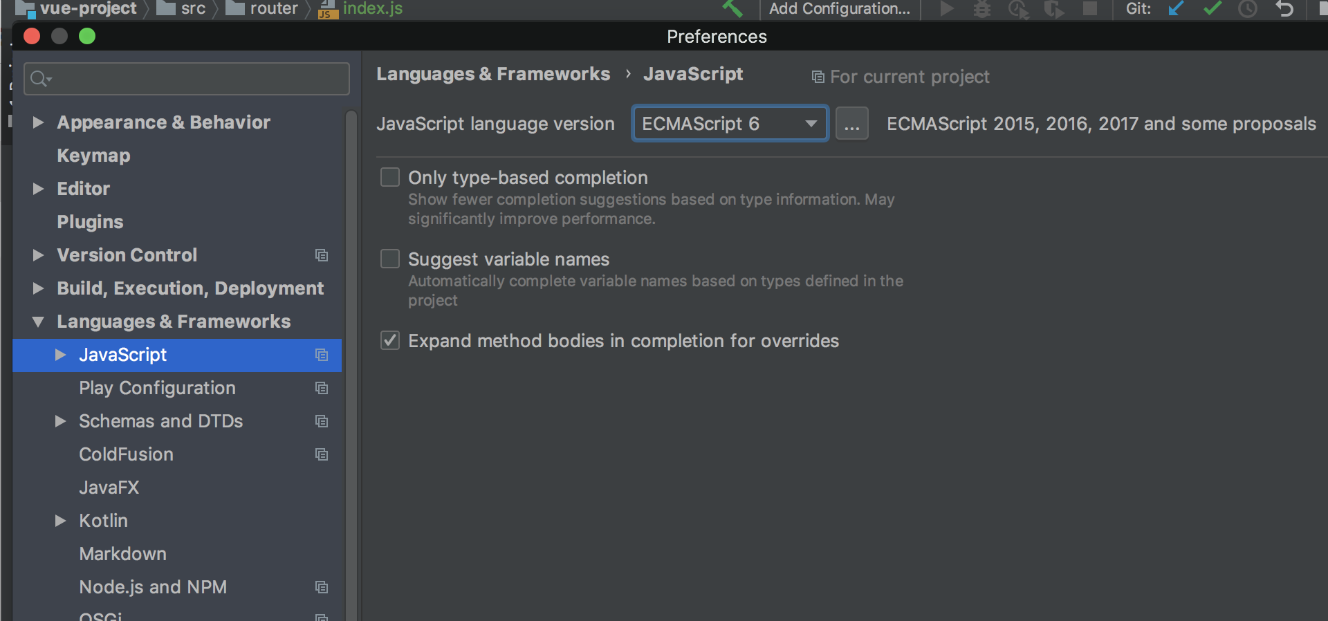 Export declarations are not supported by current JavaScript Version.