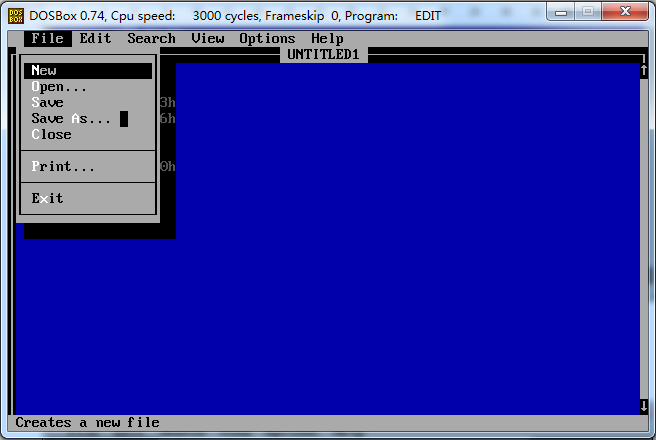 dosbox debugger