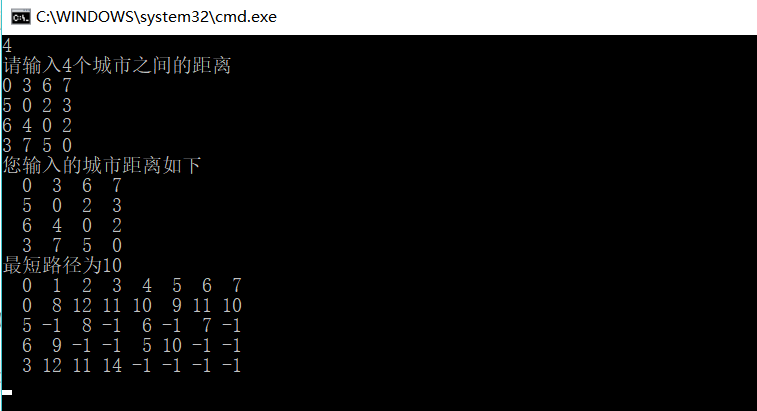 【动态规划法】求解TSP问题