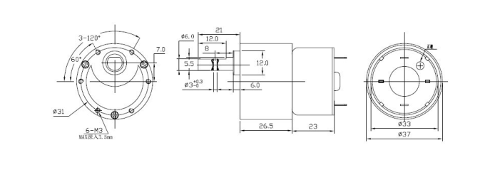 小白笔记小车电机GM37_16线强磁码盘-CSDN博客