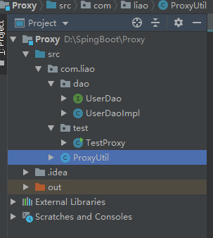 Handwriting dynamic proxy (copied) - Programmer Sought