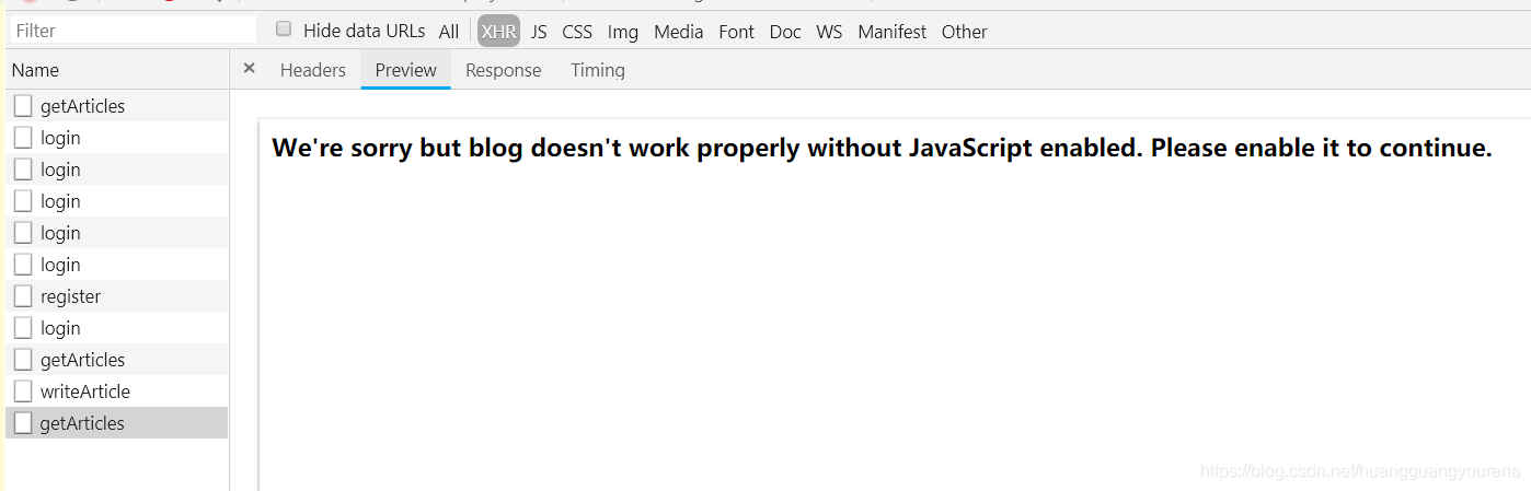 We‘re sorry but XX doesn‘t work properly without JavaScript enabled ...