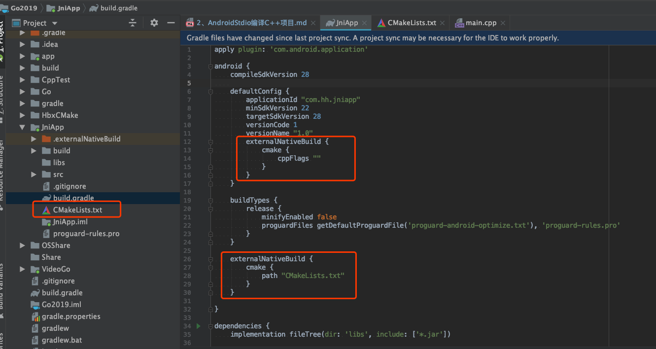 Android Studio编译C++项目_android studio 编译c++-CSDN博客