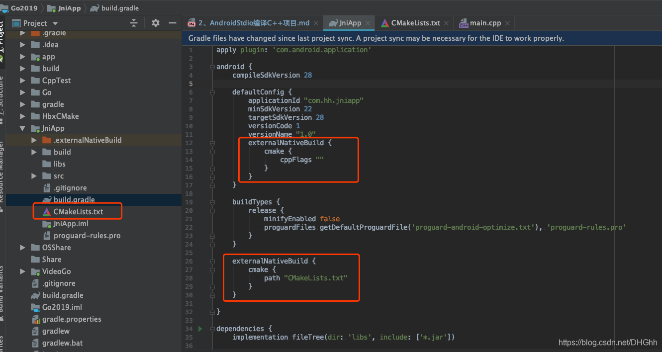 Android Studio编译C++项目_android studio 编译c++-CSDN博客