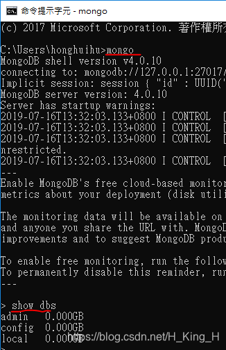 MongoDB Windows本地安装与配置小白级别教程，步步截图说明