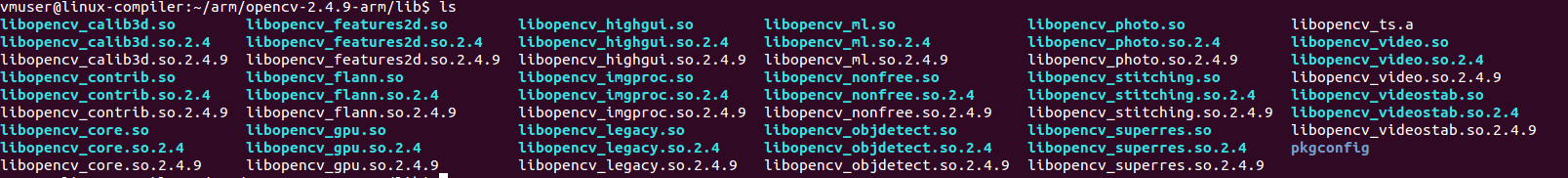 交叉编译opencv2.4.9后缺少libopencv_ocl库