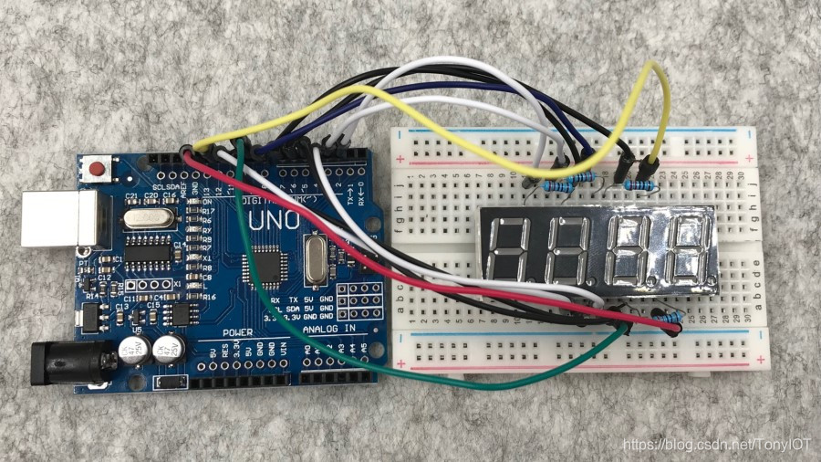Arduino基础入门篇17—四位数码管的驱动_arduino 数码管驱动-CSDN博客