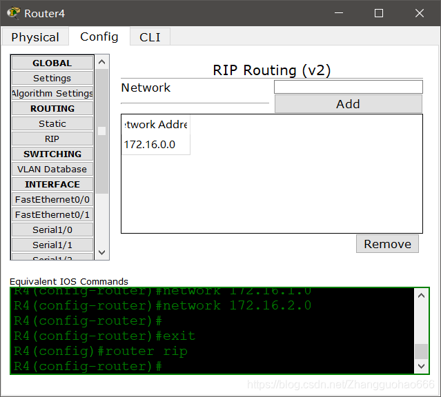 Cisco Packet Tracer(动态路由协议-RIP)_cisco packet tracer动态ip怎么打-CSDN博客